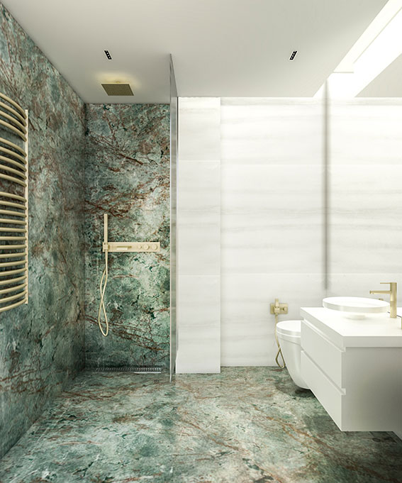 Bath room design lavasan