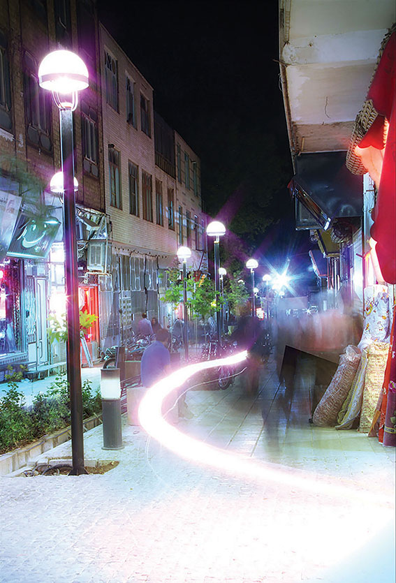 بازار محلات . طراحی فضای سبز شهری .طراحی منظر . برنده اول جایزه معمار