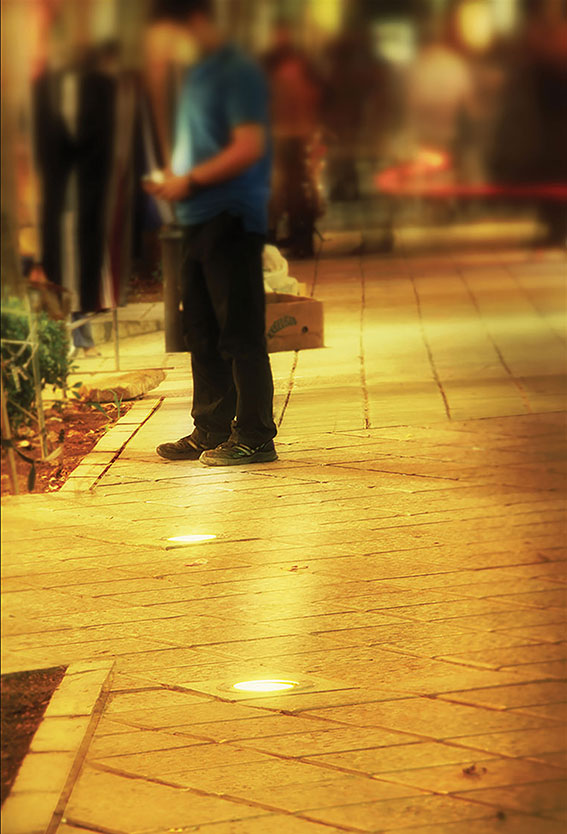 نورپردازی منظر . نور پردازی پارک