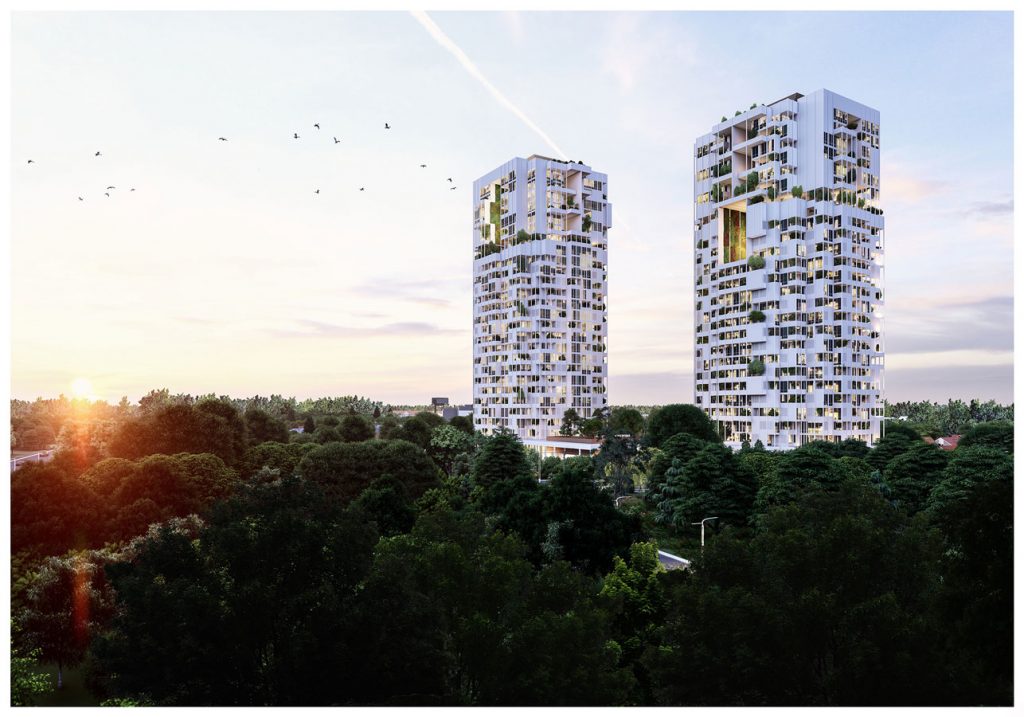 design of the luxury tower